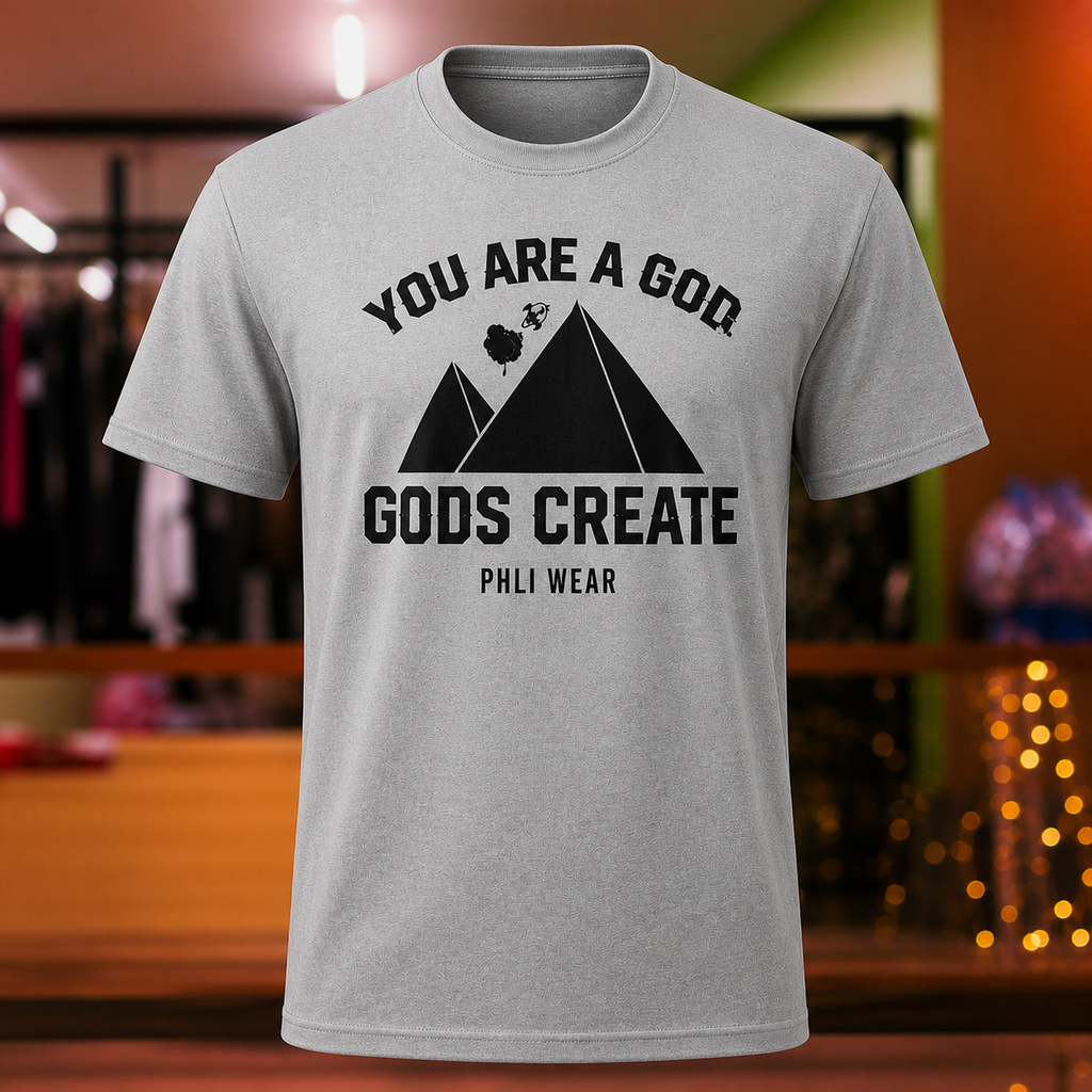 YOU ARE A GOD.GODS CREATE